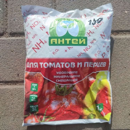 Удобрение для томатов и перцев Удобрение для томатов и перцев
