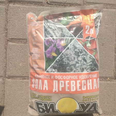 Зола древесная